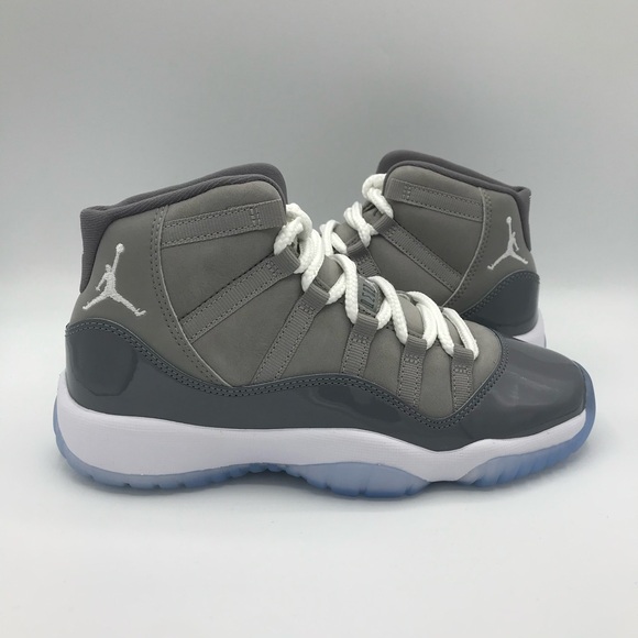 NWB Jordan 11 Retro GS Cool Grey 2021 Sneakers - Picture 2 of 9